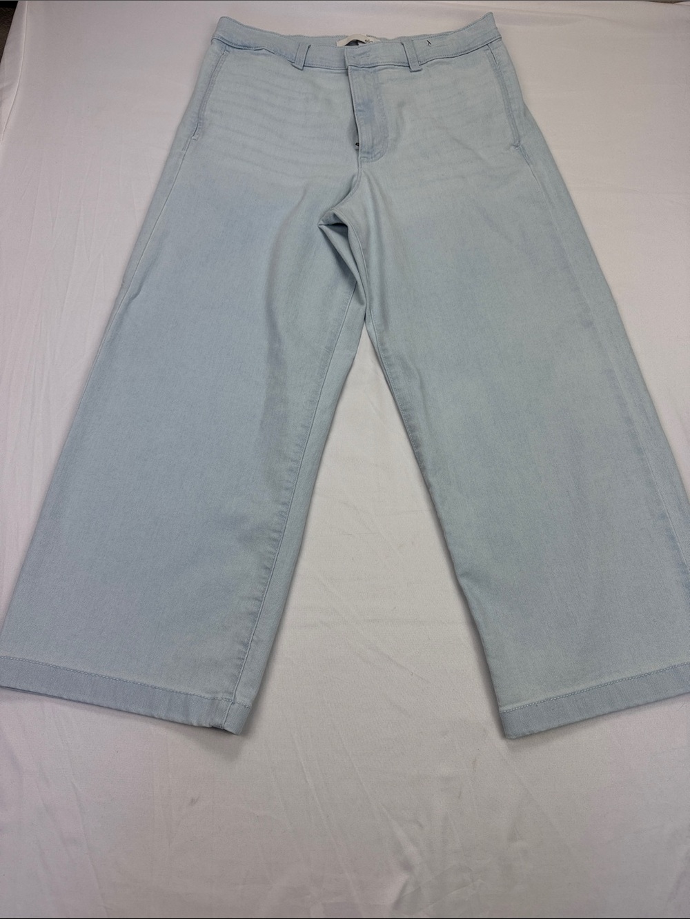 Ella Moss Light Blue Wide-Leg Jeans